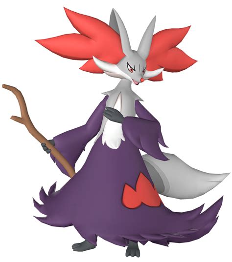 Delphox is a Fire & Psychic Pokémon which evolves from Braixen. It is vulnerable to Ground, Rock, Ghost, Water and Dark moves. Delphox's strongest moveset is Fire Spin & Blast Burn and it has a Max CP of 3,059. About "It gazes into the flame at the tip of its branch to achieve a focused state, which allows it to see into the future." Base stats 
